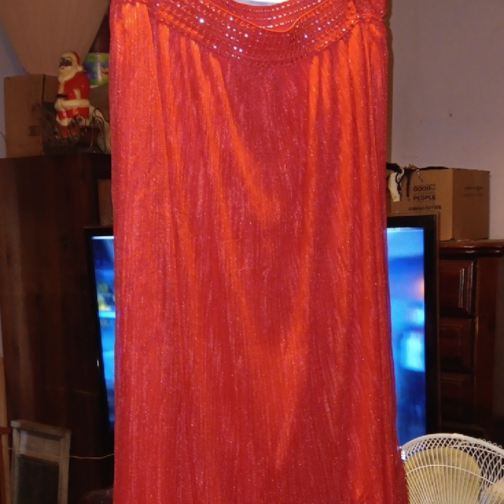 Metro Wear Vibrant Red Textured Top